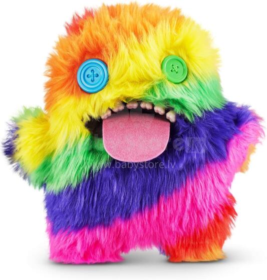 Fuggler Laboratory Misfits ZURU poolt Naljakas kole koletis Palus kollektsioonimänguasi -  Oogah Boogah - vikerkaarevärviline, laste pehme mänguasi