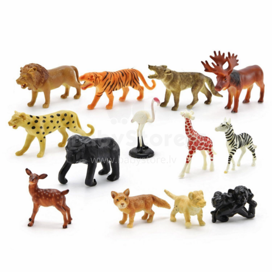 Wild Animals Art.Q7308  Loomakujuke, 1 tk.
