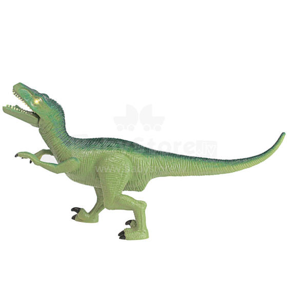 SMILY PLAY SP83982 Dinosaurus Valgus Helis Raptor Roheline