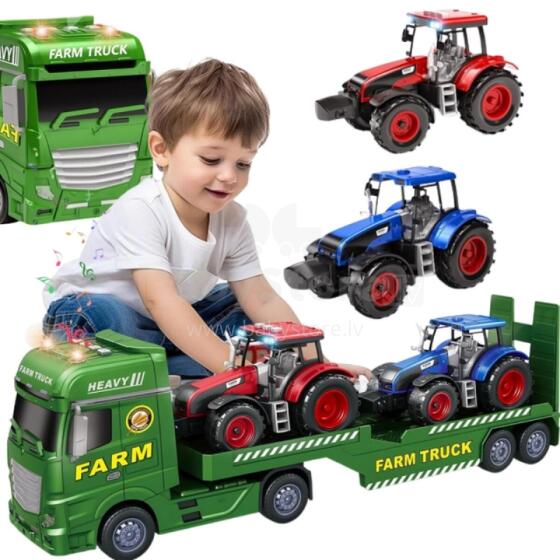WOOPIE Auto Transportöör Traktoritega Farmi Tuled Helid