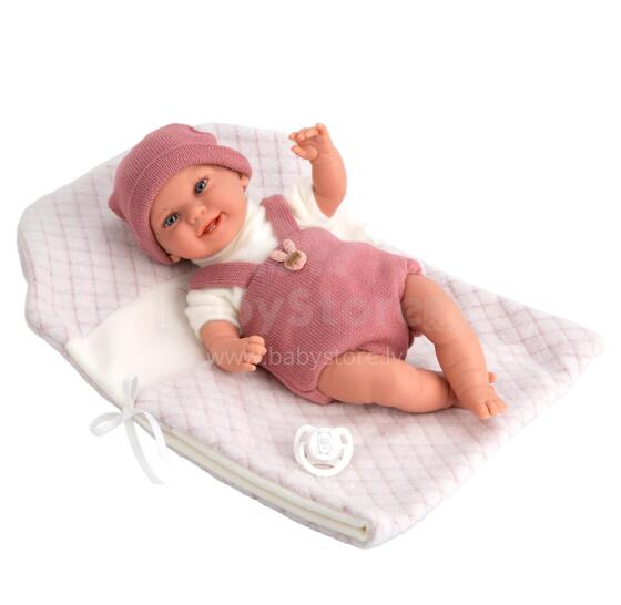 Arias beebi pastellroosa tekiga, 35 cm