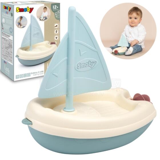 Smoby väike purjekas bioplastist vees