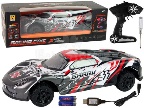 Spordiauto R/C 1:8 Hall Valge