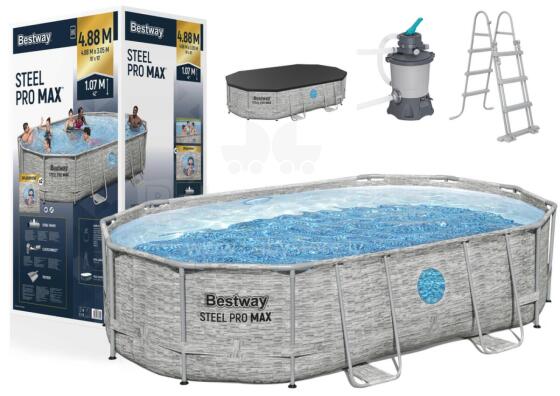 Raamiga bassein 427 x 250 x 100 cm Bestway 56946