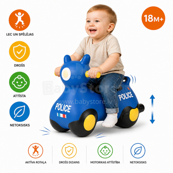 Bo Jumping Police Art.266667 Beebi džemprid