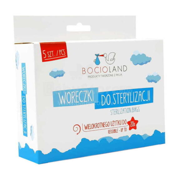 1622 STERILIZATION BAGS 5PCS BL162