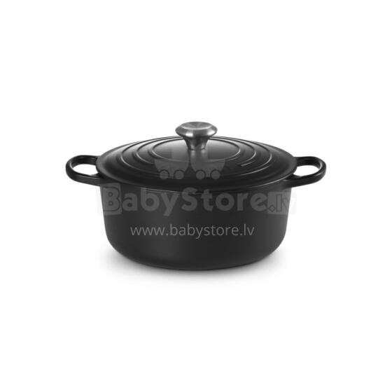 Malmpott &uuml;mmargune &Oslash;34cm / 12L matt must