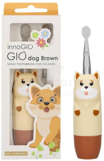 INNOGIO GIO-452BROWN Sonic hambaharja lastele GIOdog Brown