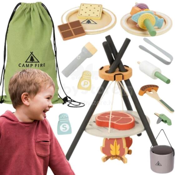 TOOKY TOY Puitkampimise Köögikomplekt