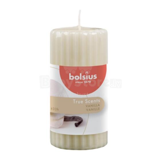 Candle scented cylinder True Scents &Oslash;120x58mm vanilla