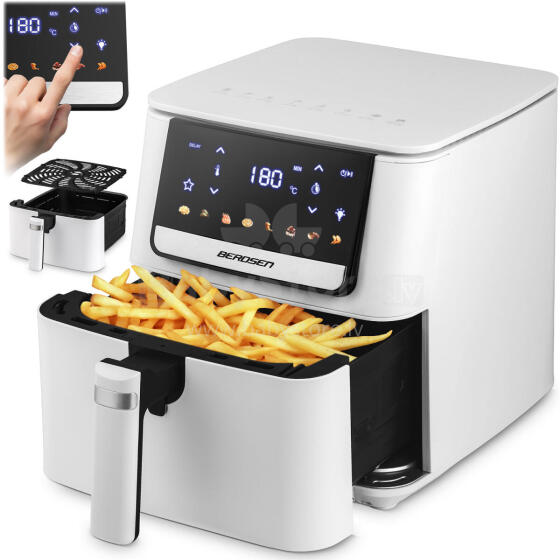 Õlivaba fritüür Air fryer Berdsen BD-662 valge