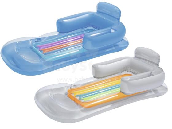 Puhutav madrats, tool, lamamistool 161 x 84 cm Bestway 43028 hõbedane