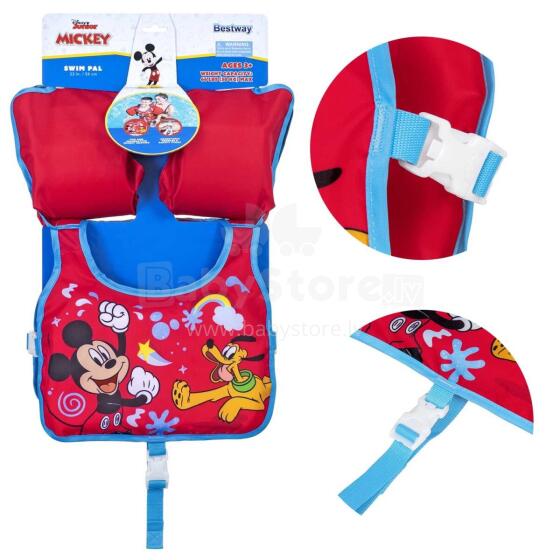 Miki ujumisõppe vest Bestway 9101C