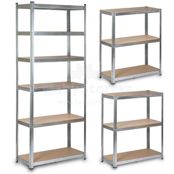 Metallist lao riiul 222 x 90 x 40 cm Humberg HR-814