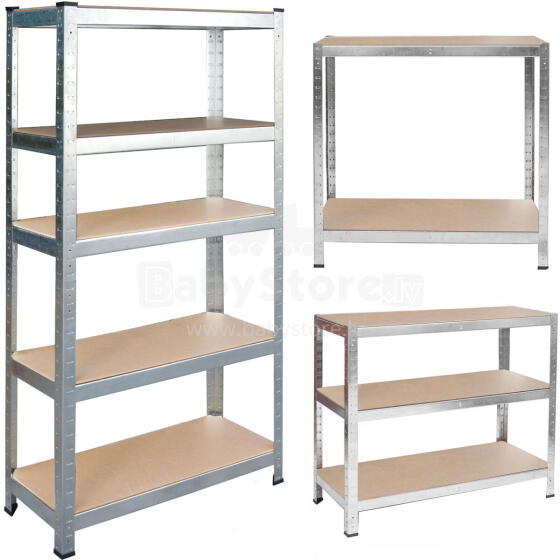Metallist hoiuriiul 180 x 90 x 30 cm Humberg 4843