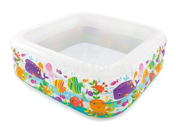 Puhutav Bassein Akvaarium 159 x 159 x 50 cm INTEX 57471