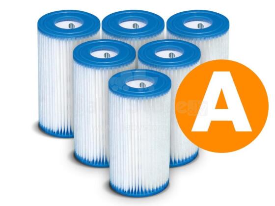 Filtr pumpa täis komplekt Tüüp A 6 tk INTEX 29000 x6