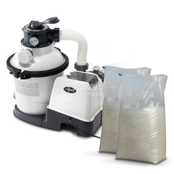 Liivafilterpump 12000 l/h INTEX 26652 + 50 kg liiva