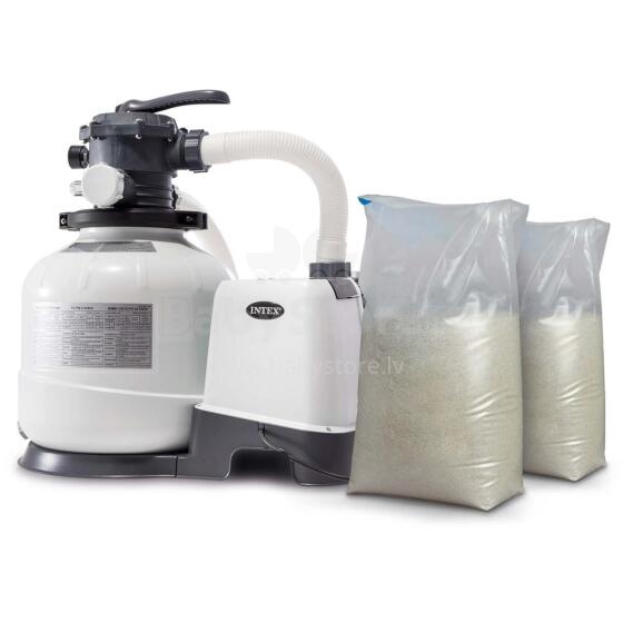 Liivafilterpump 10500 l/h INTEX 26648 + 50 kg liiva