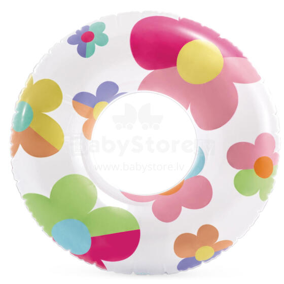 Ujumisring Lilled 81 cm INTEX 59259