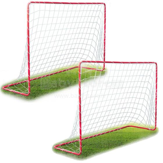 Suur jalgpalliväravakomplekt 2 tükki Neo-Sport 183 x 122 x 61 cm
