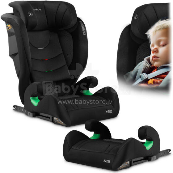 Nukido Louis pehme autoistme must 15-36 kg ISOFIX