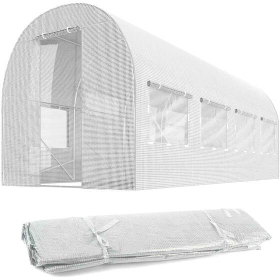 Aedatunnelile mõeldud film 2x4.5m (9m2) valge Plonos