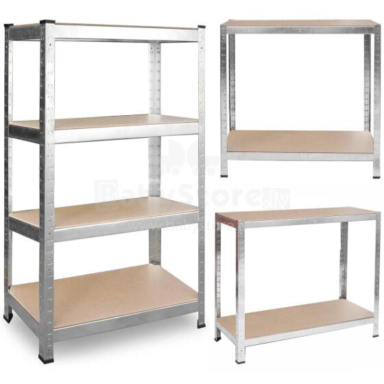 Metallist lao riiul 150 x 75 x 30 Plonos 470000