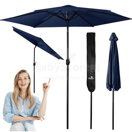 Kokkupandav aiavarju 6 segmenti 300 cm kattega Plonos PL-884