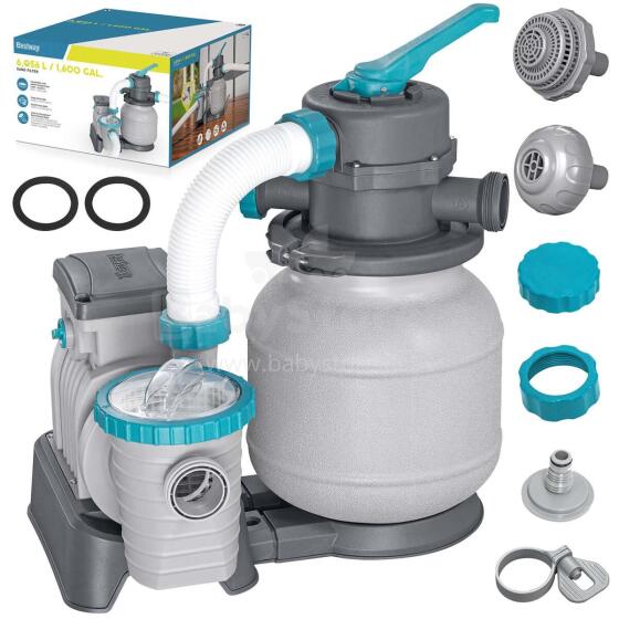 Liivapump basseinidele 6056 L/h Bestway 58497