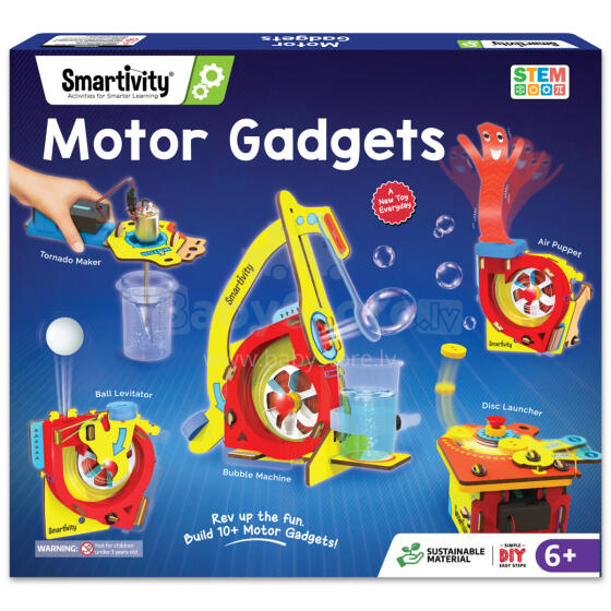 SMARTIVITY konstruktor mäng Motor Gadgets, SMRT1245