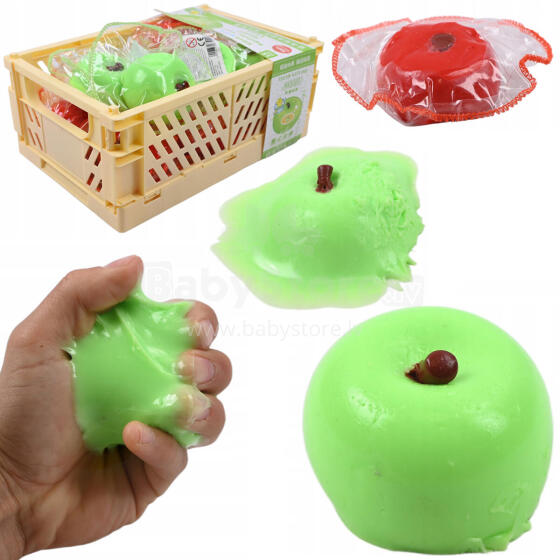 GNIOTEK SQUISHY JABŁKO 2 KOLORY