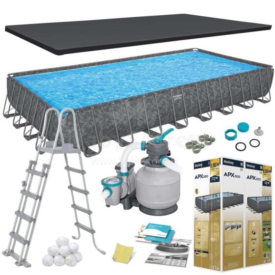 Aedade raamiga bassein 956 x 488 x 132 cm 11in1 Bestway 561KJ