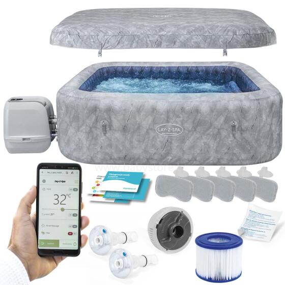 Käigukohandatav SPA Lay-Z San Francisco Pro 7-inimesele Bestway 6001Q
