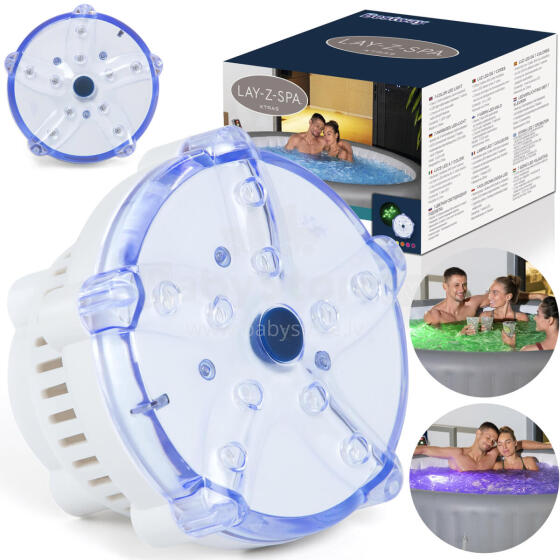 LED Spa Valgus 7 Värvi Bestway 60303
