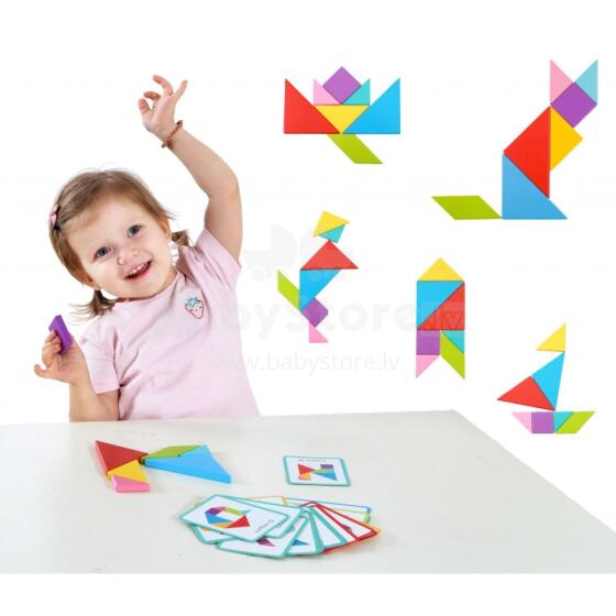 TOOKY TOY Puit Tangram Pusle