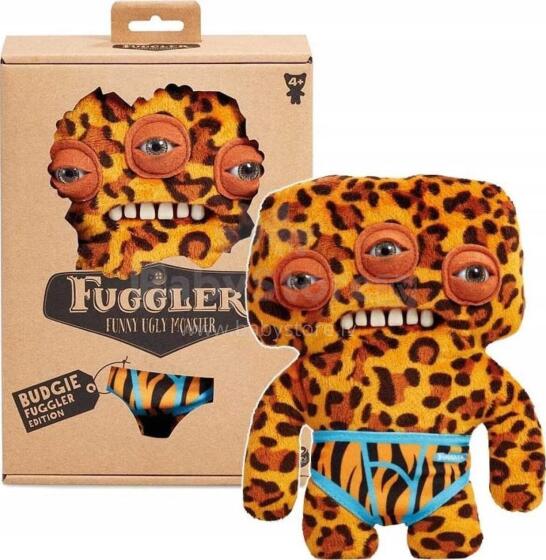 Fuggler Annoyed Alien (Leopard) 23cm - Exclusive Underoo Mcgoo by ZURU poolt Naljakas kole koletis Palus kollektsioonimänguasi - ginger, laste pehme mänguasi