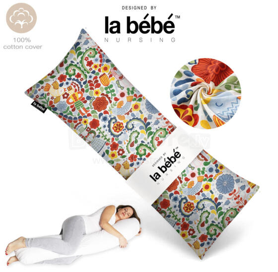 La Bebe™ Easy Maternity PillowArt. 60608156 Nordic Bloom.