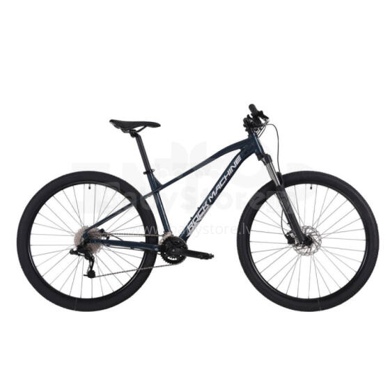 Kalnu velosipēds Rock Machine Manhattan 60 Gloss Deep Night Blue (Rata izmērs: 29 Rāmja izmērs: M)