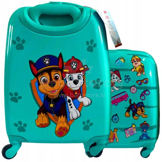 Paw Patrol Suitcase  Art.BC-PP-009 Laste kohver ratastel
