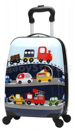 Vehicles Suitcase  Art.BC-16QC-B06 Laste kohver ratastel