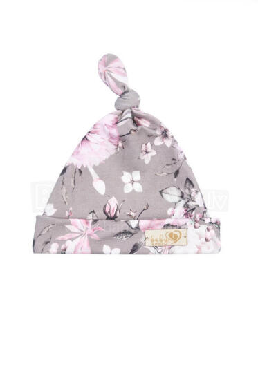 BABY 01311 Beanie Smurfette Pastel Roses 0-3 k