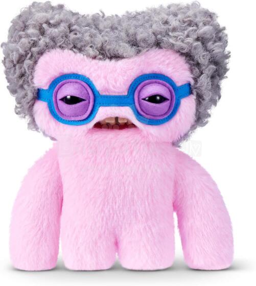 Fuggler Old Fogies 22 cm plush mänguasi (Squidge) firmalt ZURU - naljakas kole koletislik kaisuloom inimhammastega, hull kollektsiooniobjekt lastele, teismelistele