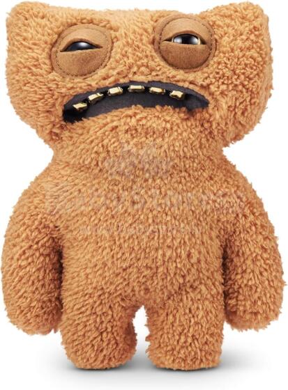Fuggler Gold Fuggs 22 cm plush mänguasi (näriv terror - hambad) firmalt ZURU - naljakas kole koletislik kaisuloom inimkujuliste hammastega, hull kollektsiooniobjekt lastele, teismelistele