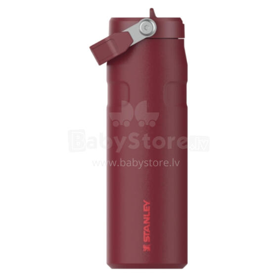 Termospudel k&otilde;rrega The IceFlow Bottle Flip Straw 2.0 0.71L tumepunane