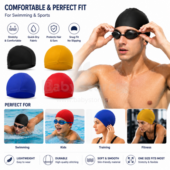 I-Toys Swimming Cap Art.278235 Ujumismüts