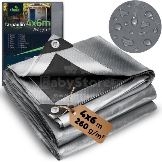 Kaitsekate 600 x 400 cm 260 g/m2 Paks PL-501