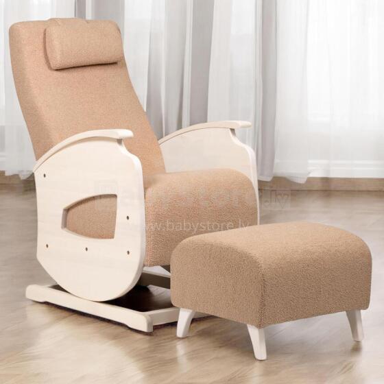 NeiLux Design Relaxing Rocking Chair Art.278409 Beige Kiiktool söötmiseks