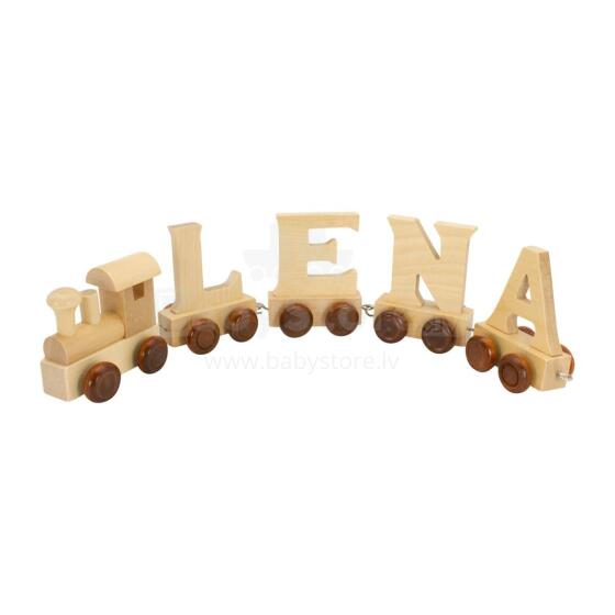 Small foot Letter Train Locomotive Art.278420 Ati ŋɔŋlɔdzesiwo - tasiaɖamwo