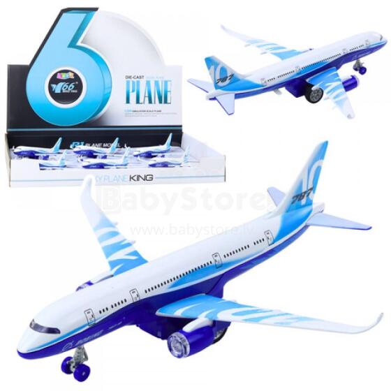 Metal airplane 23 cm (84570)